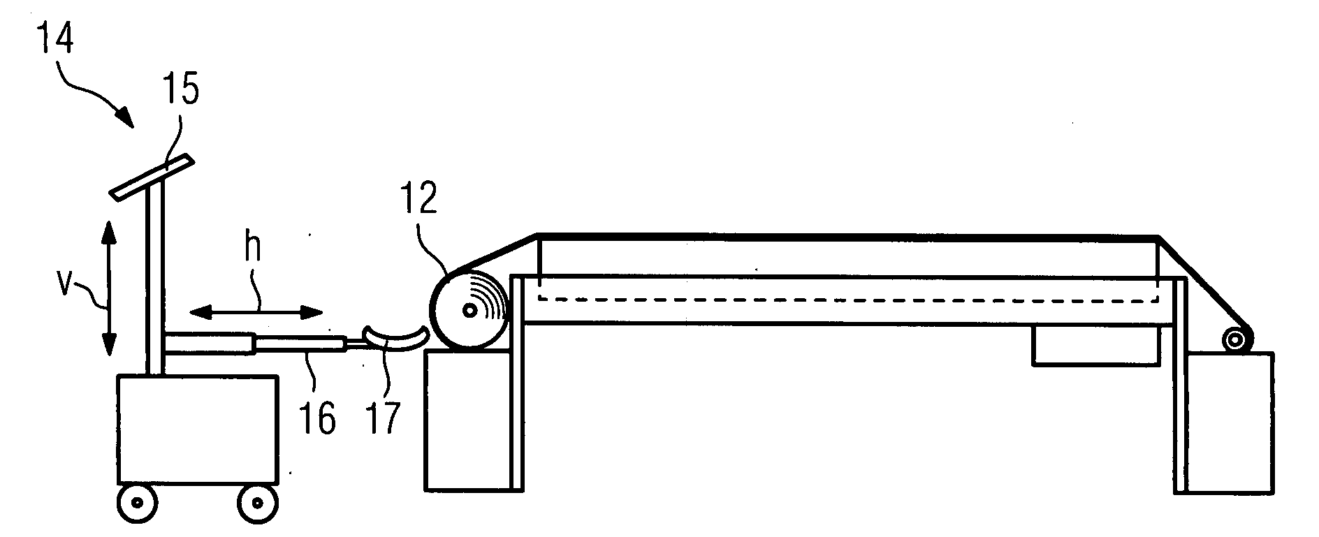 Apparatus for convering a support surface