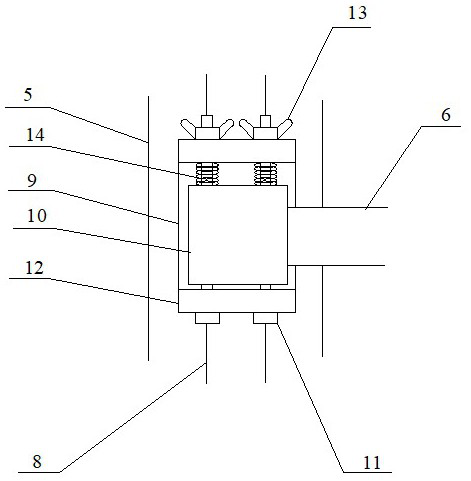 A flexible ring-pack capacitive sensor installation tool and installation method