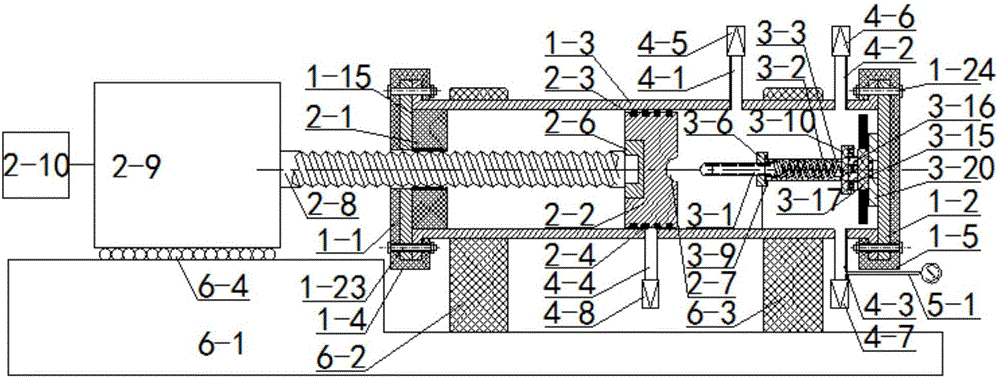 Grouting pump for high-pressure constant-flow test