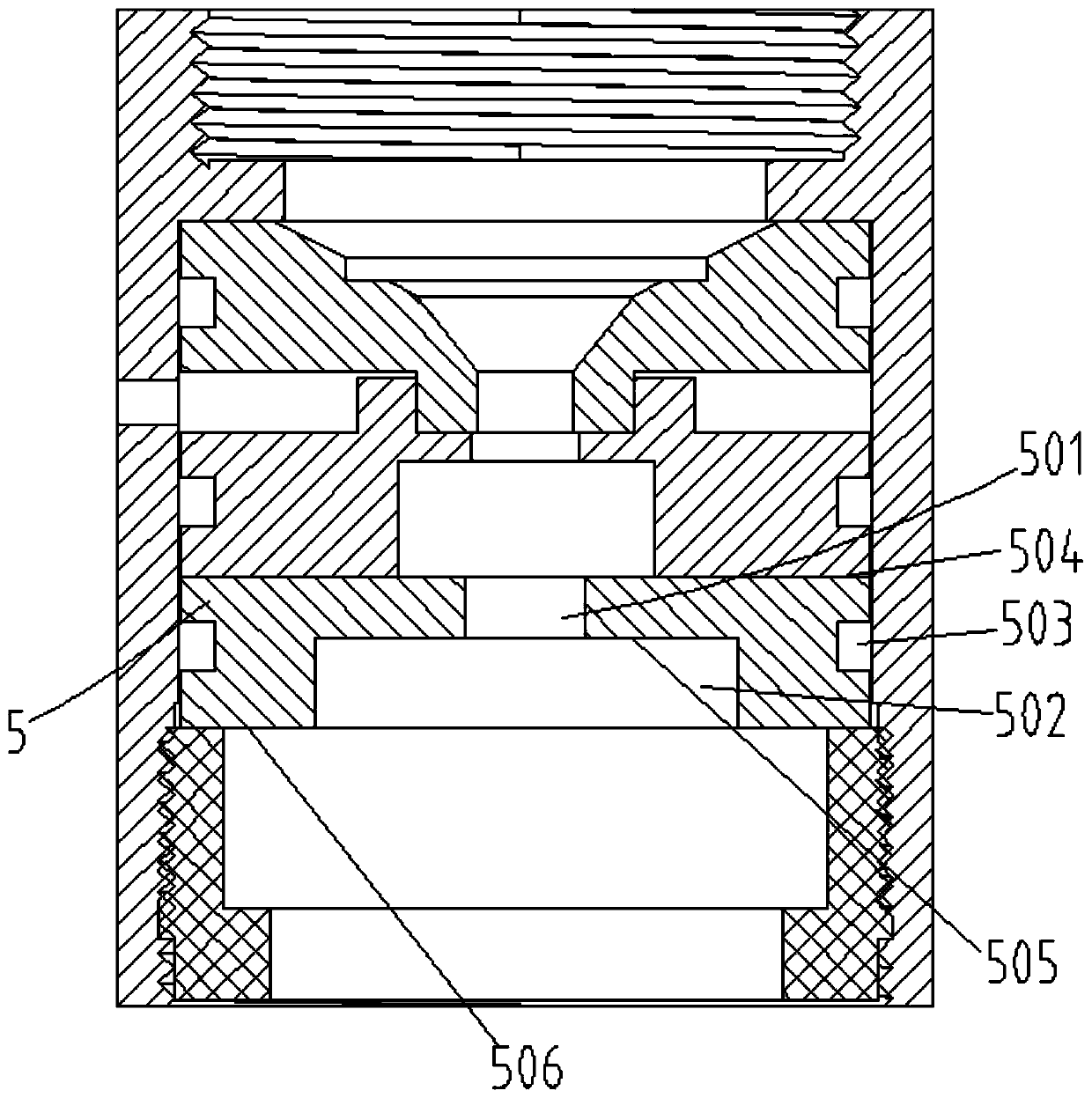 Pipeline type micro-nano bubble generator