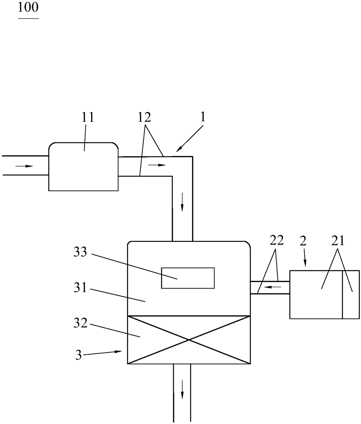 Fuel cell power system and automobile power system thereof