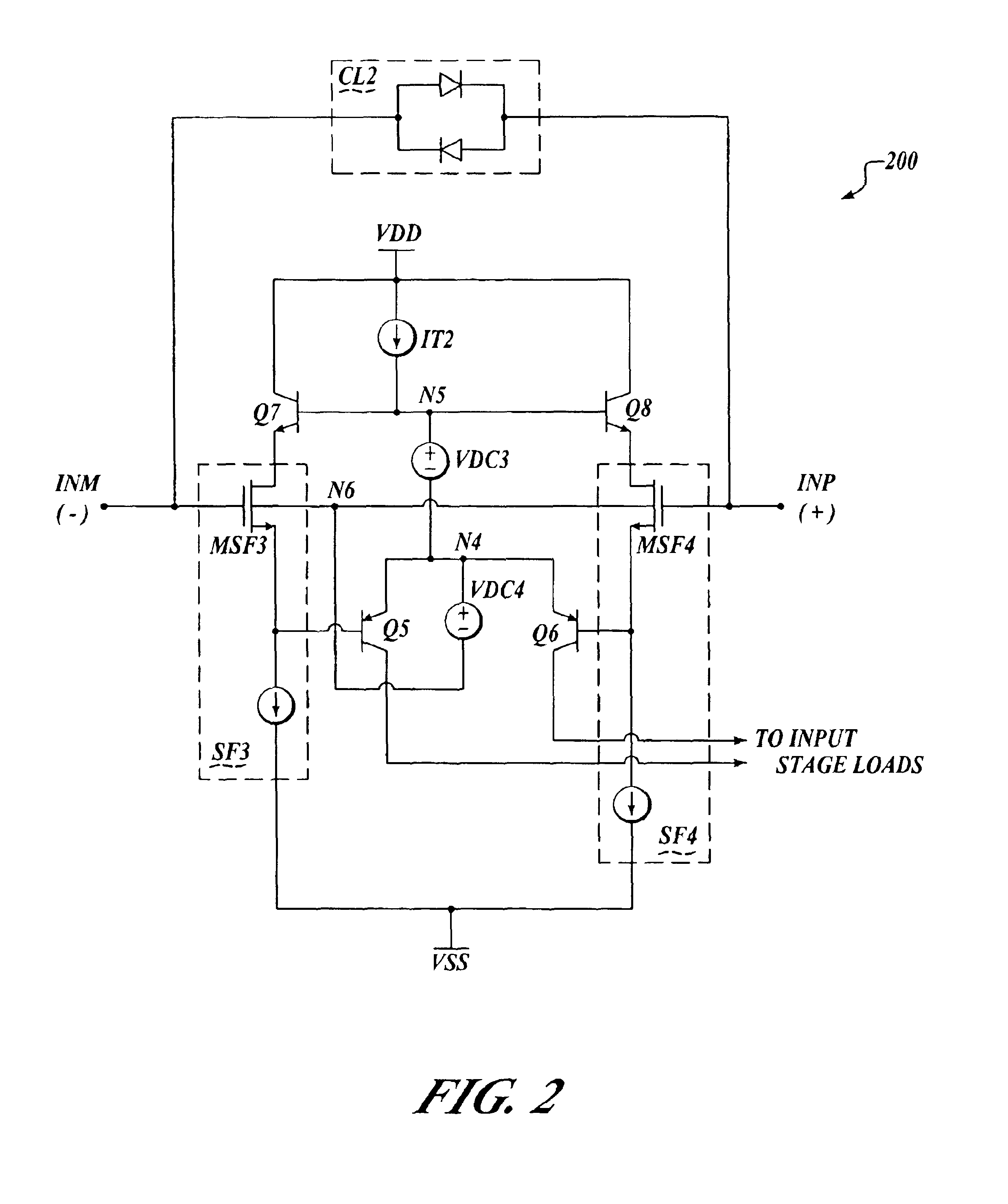 High voltage supply sensing high input resistance operational amplifier input stage