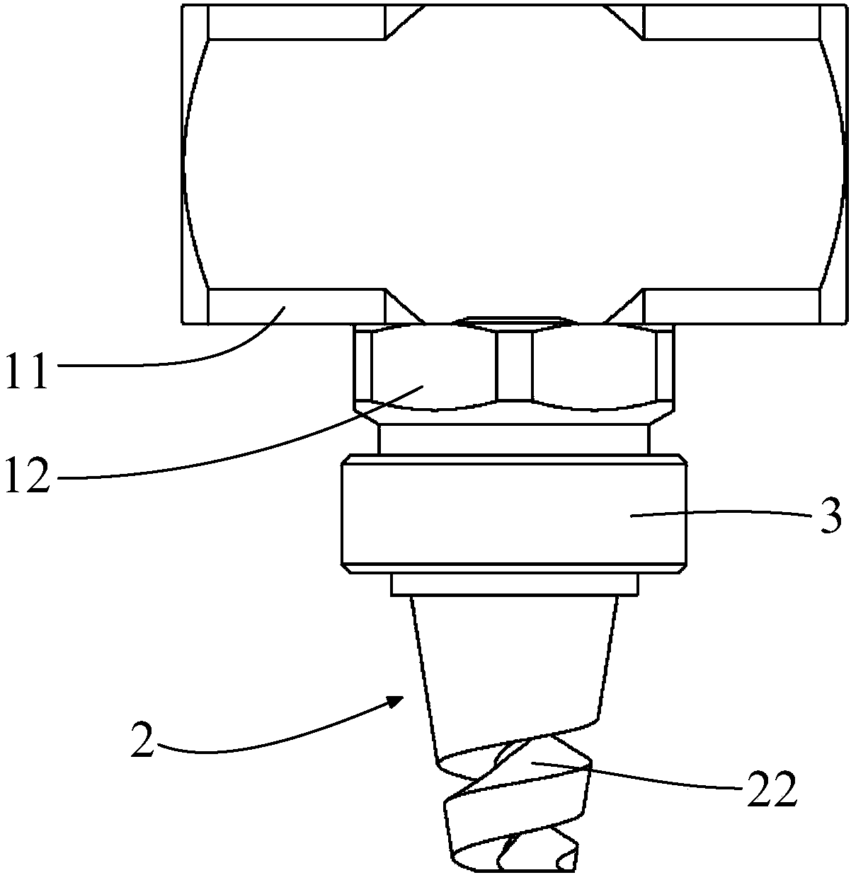 Atomizing nozzle