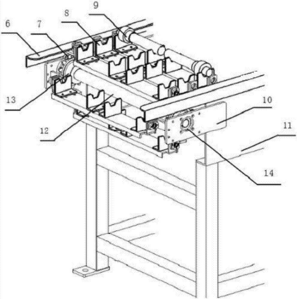 Cradle type storage conveyor