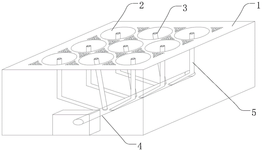 Flat plate type burner and burning heating system