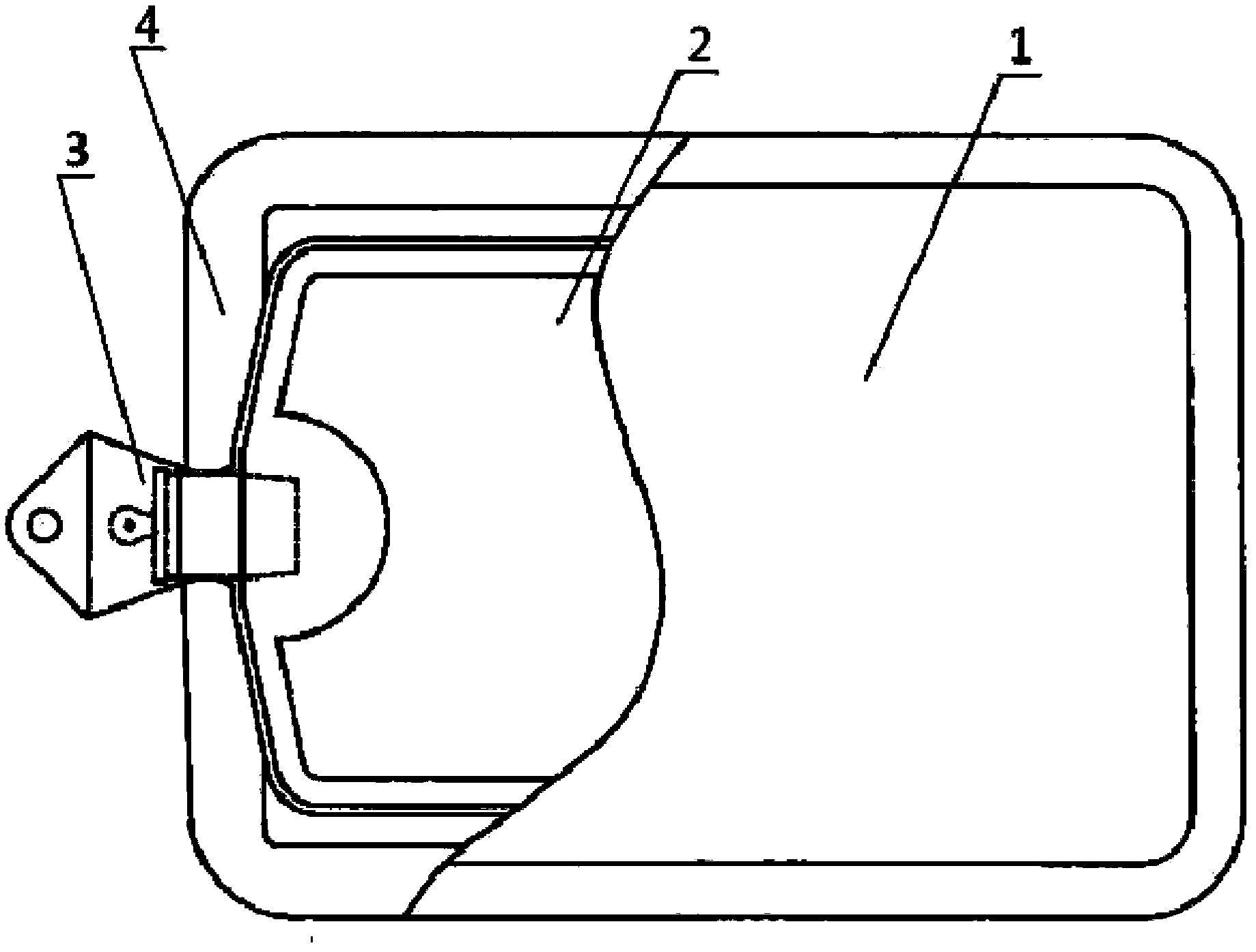 Novel thermal-efficiency cleaning cloth structure