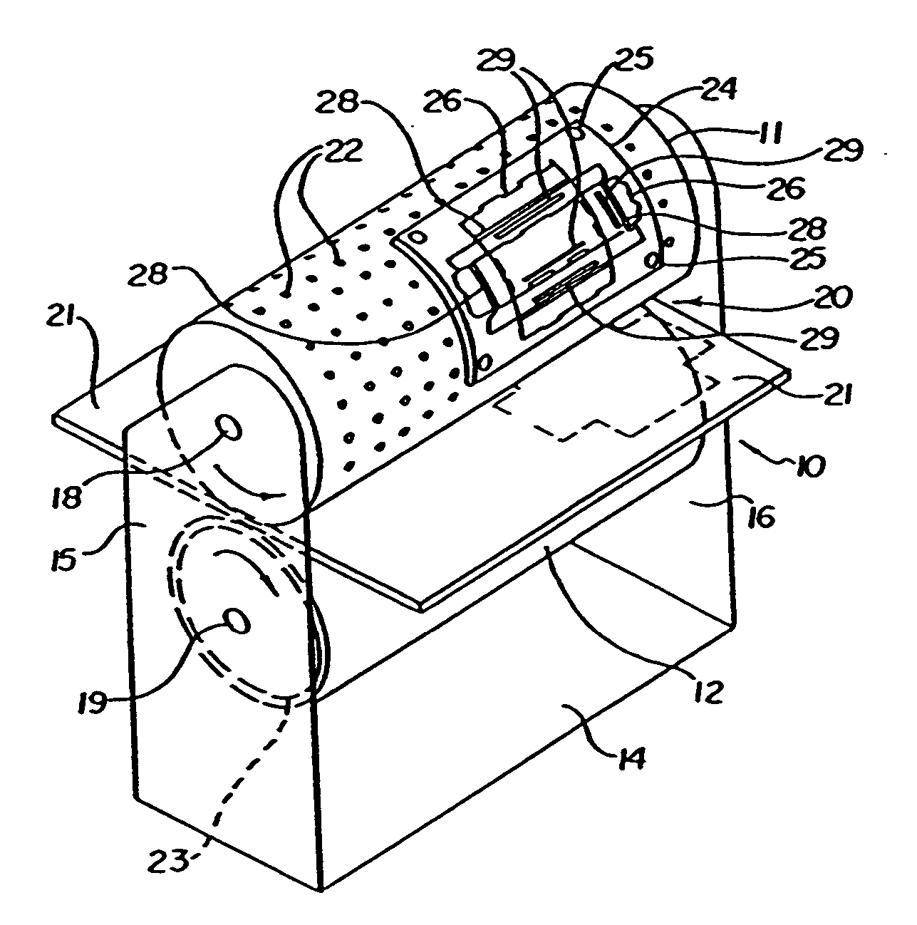 Folding score and method and apparatus for forming the same