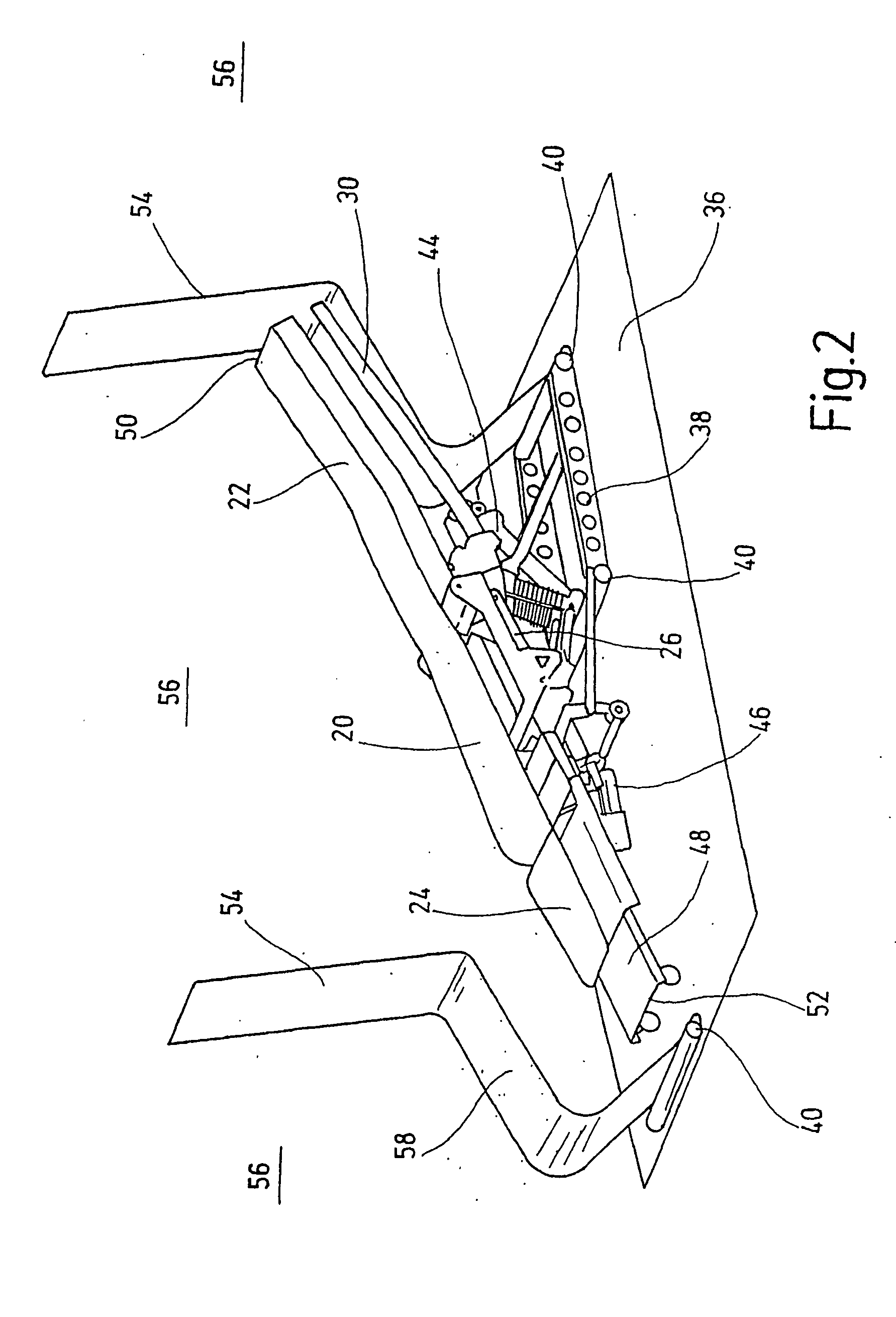 Vehicle seat with seating components adjustable within a spatial constraint