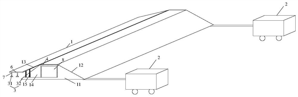 Road and bridge deicing machine