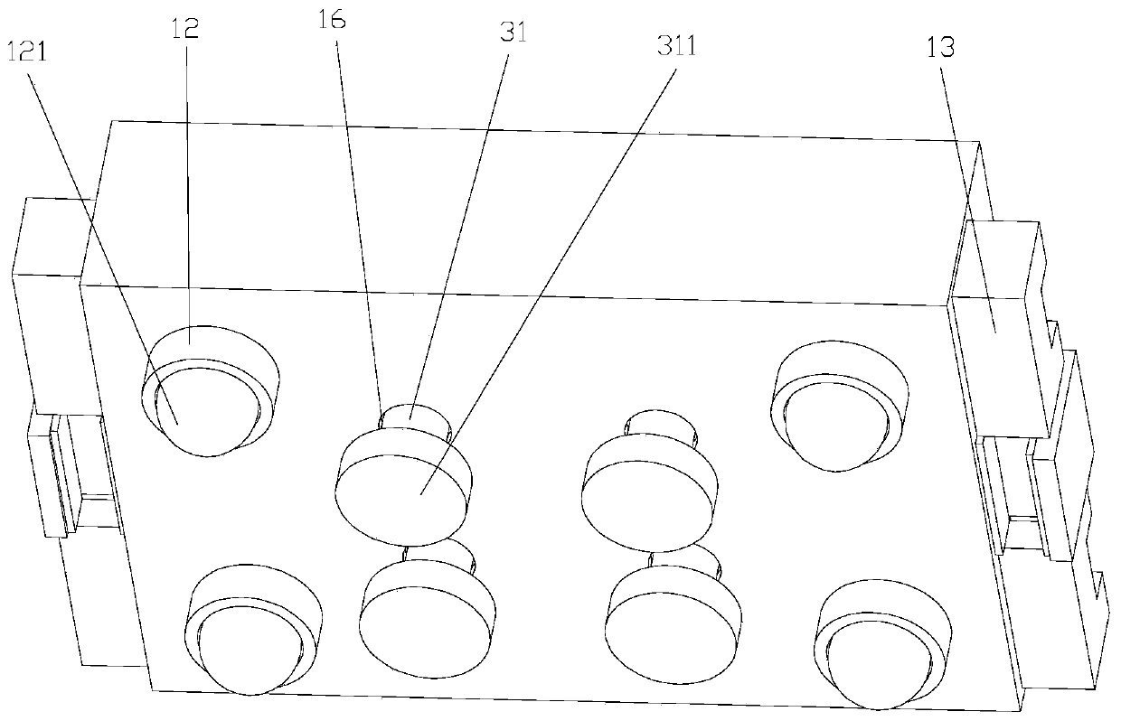 Moving base for machine tool carrying