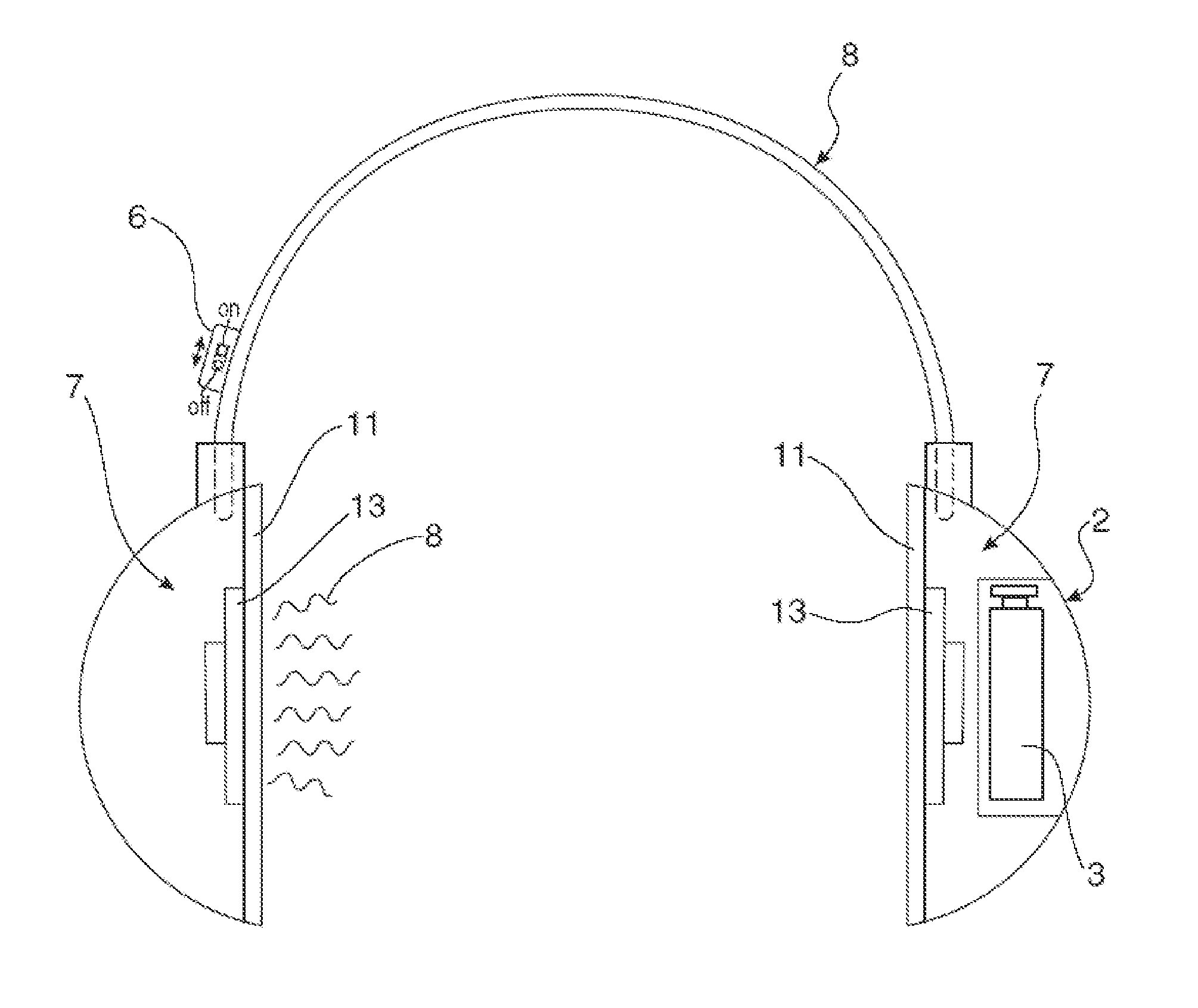 Heated Earmuff With Improved Frame and Heating Element