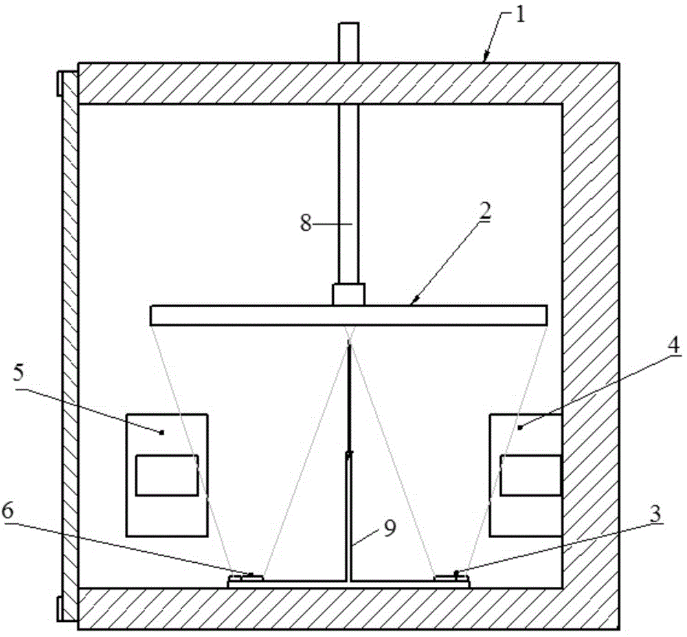 Method for preparing Al/Ni reaction laminated foil by EBPVD (electron beam physical vapor deposition)