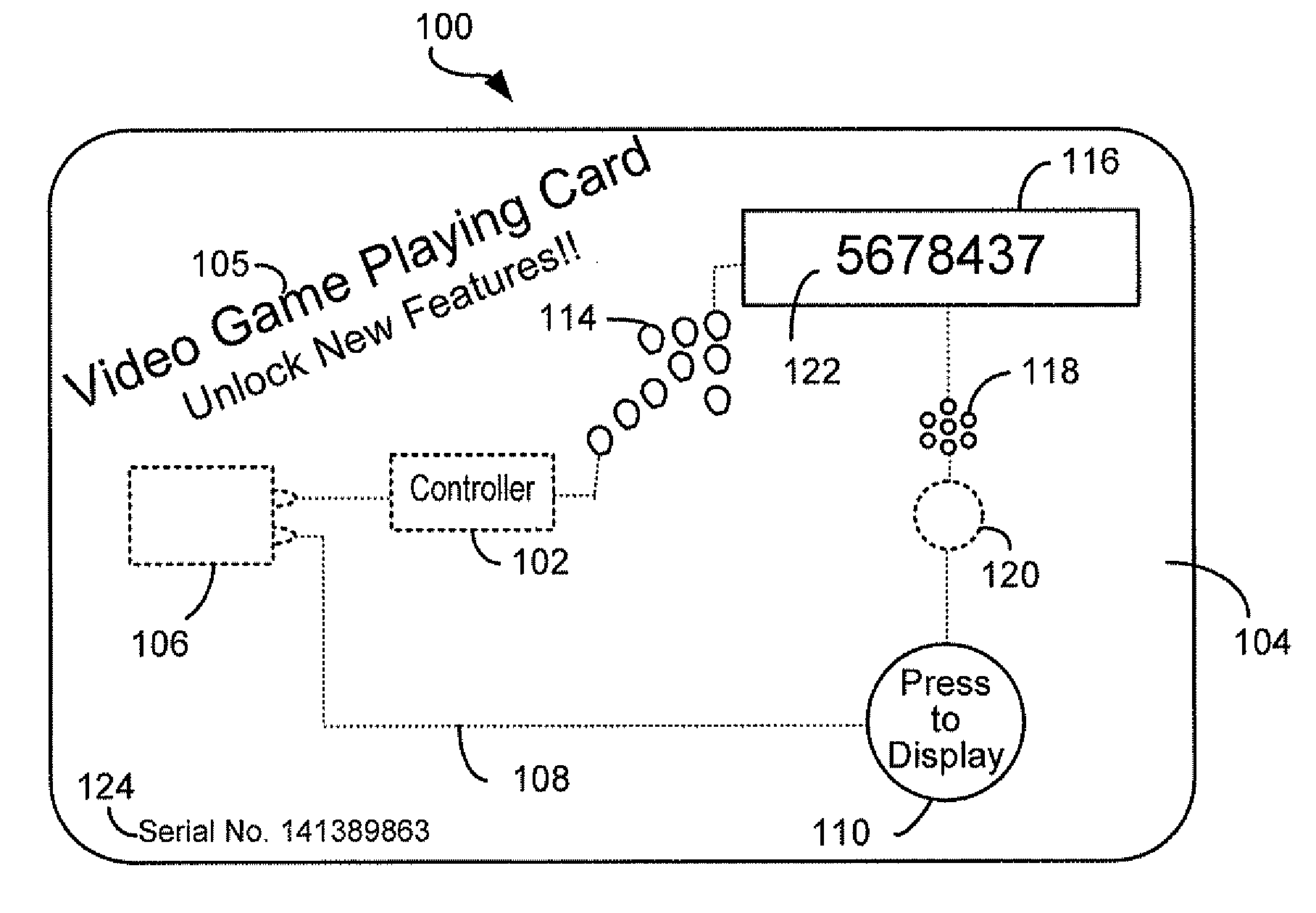 Powered authenticating cards