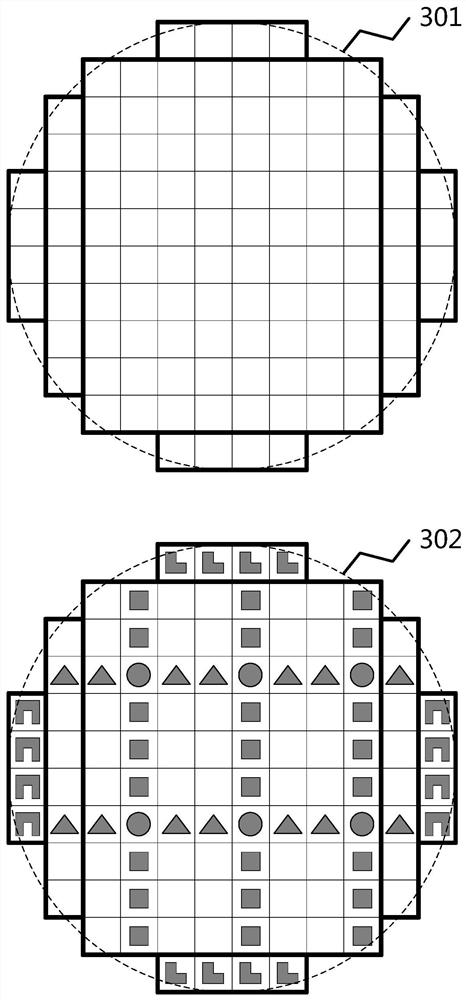 Special-shaped panel display layout physical verification method