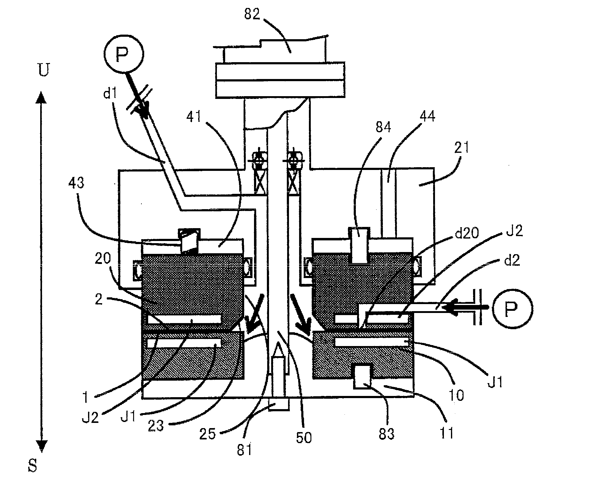 Fluid processing apparatus and processing method