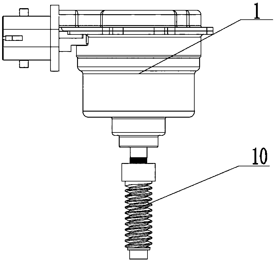 Transmission electric gear selecting and shifting system and car