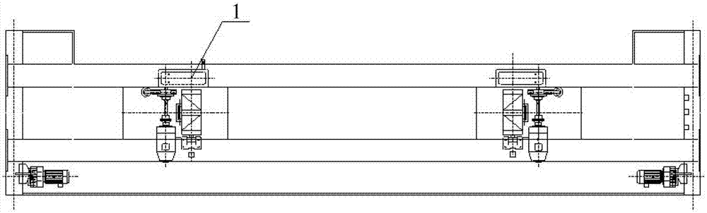 Lifting device for lifting transport vehicles