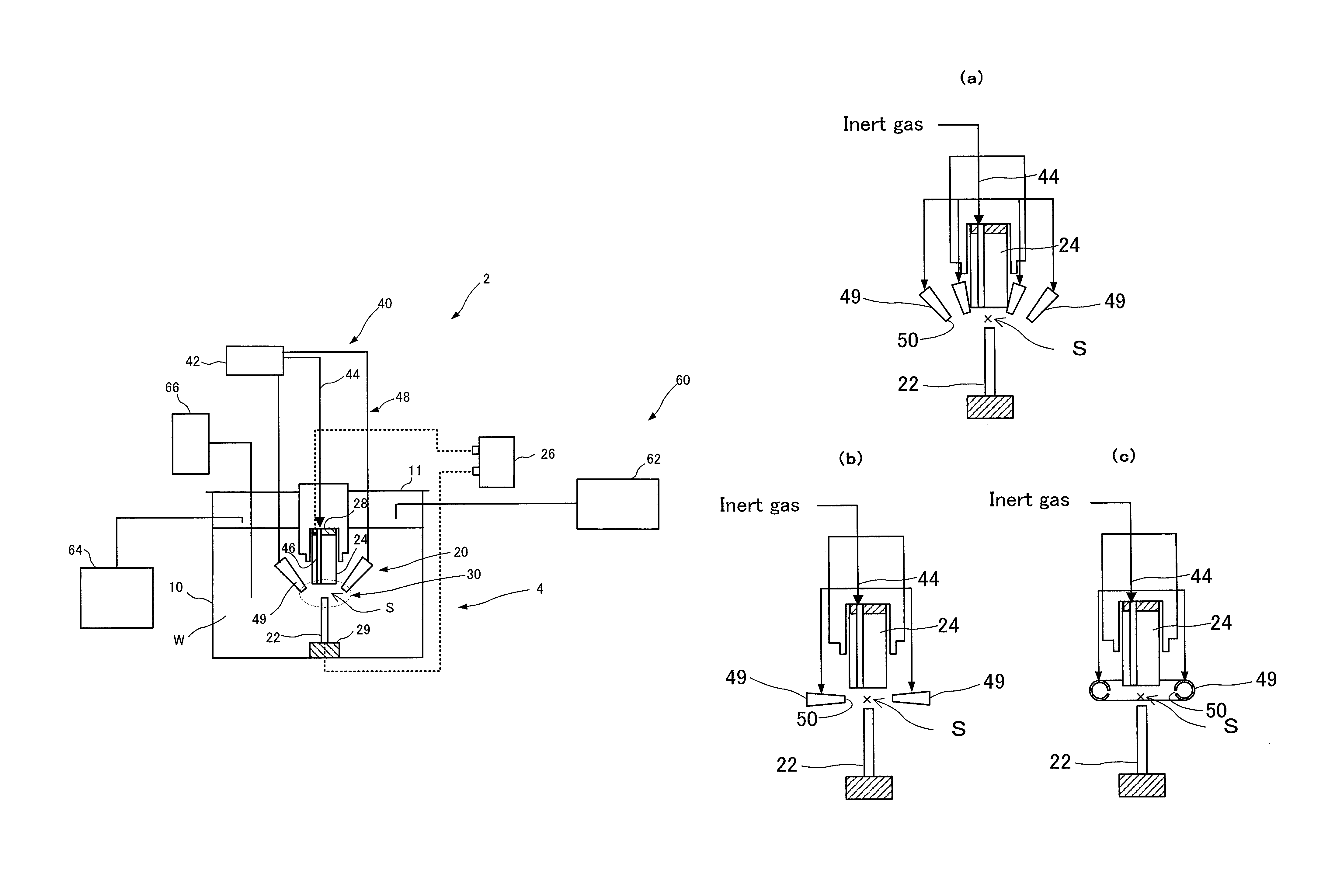 Apparatus for producing carbon nanomaterial, and use thereof