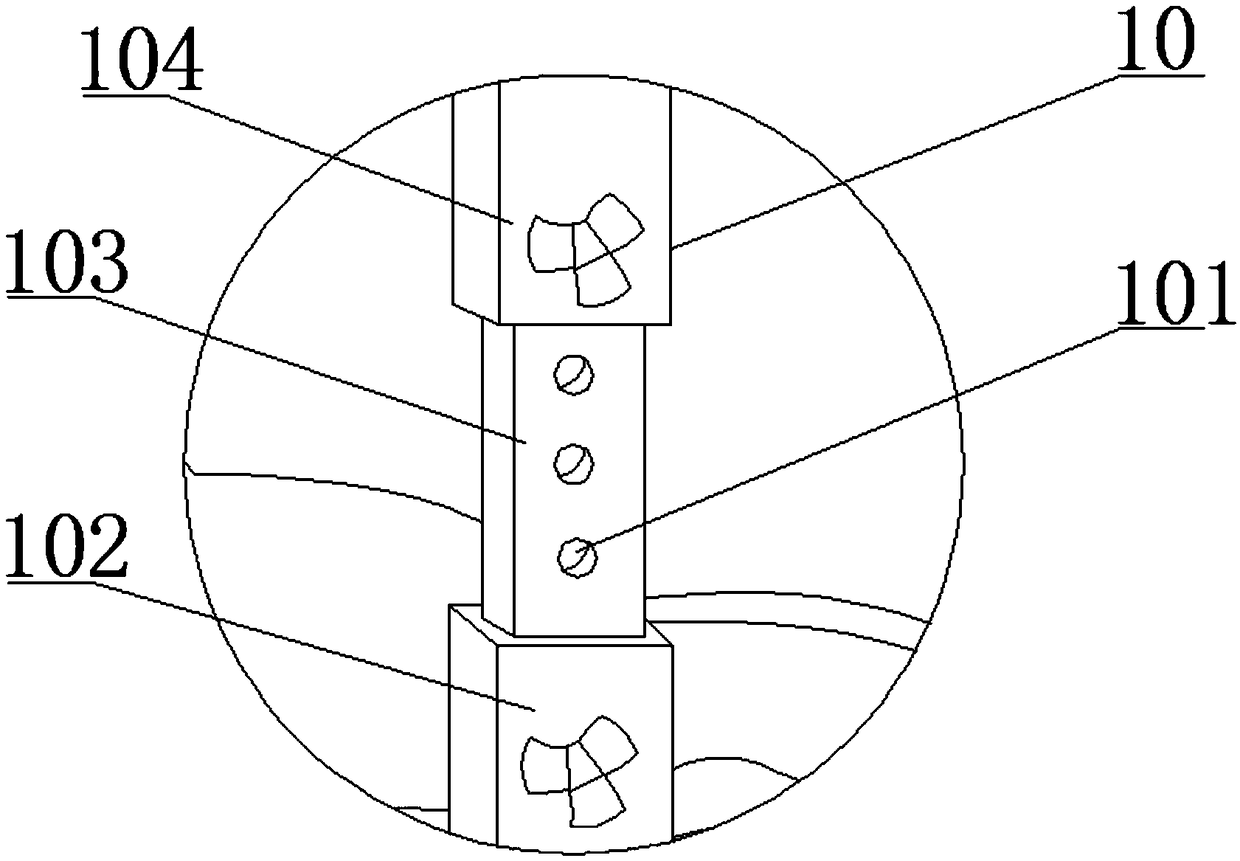 Rehabilitation and fixing device used for knee-joint treatment