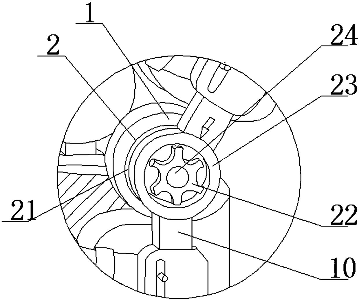 Rehabilitation and fixing device used for knee-joint treatment