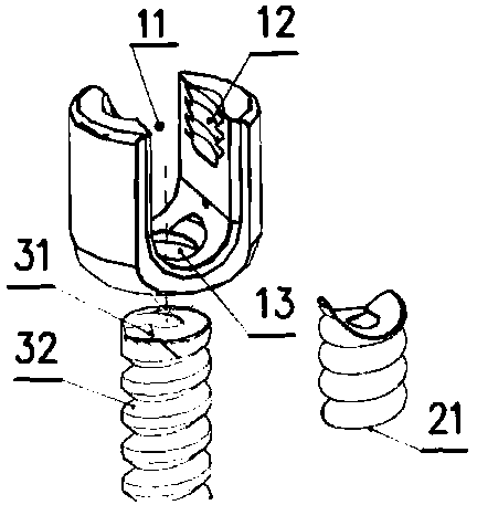 Flexible pedicle screw