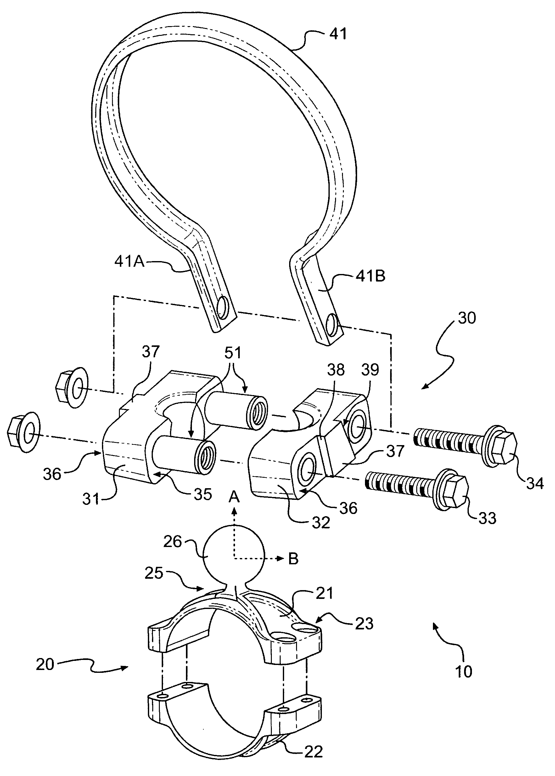 Gauge mounting assembly