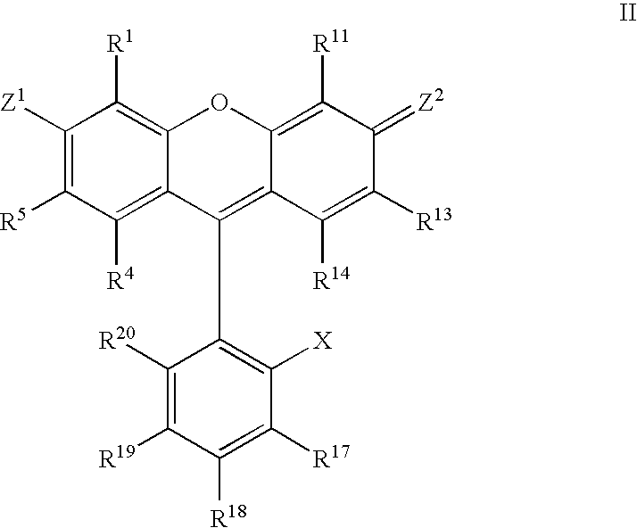 Atropisomers of asymmetric xanthene fluorescent dyes and methods of DNA sequencing and fragment analysis