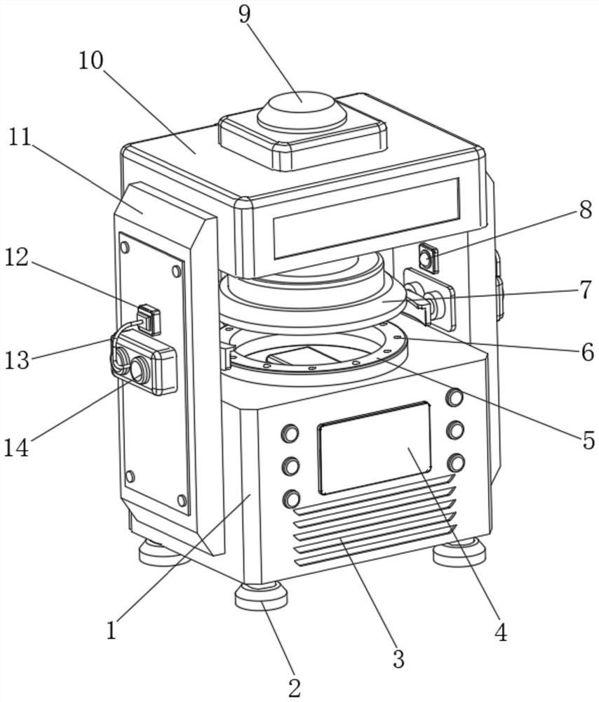 Drawing die for double-layer aluminum-plated plate