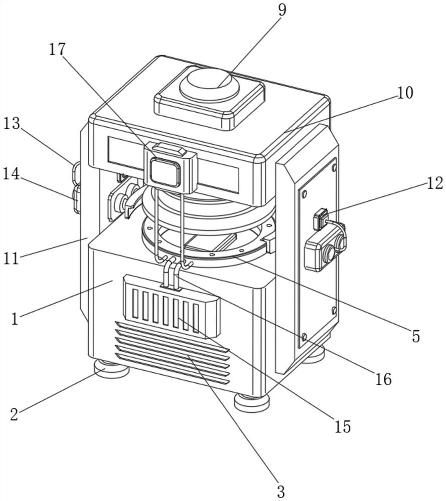 Drawing die for double-layer aluminum-plated plate