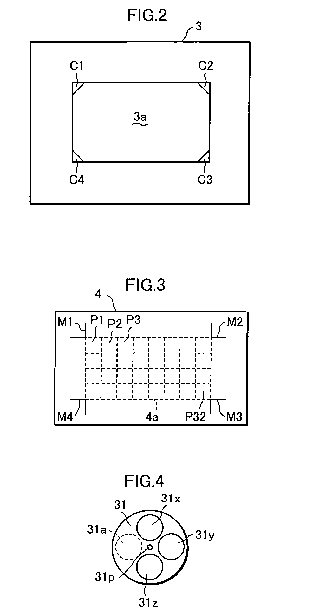 Test chart color measuring system and a color output apparatus correcting system