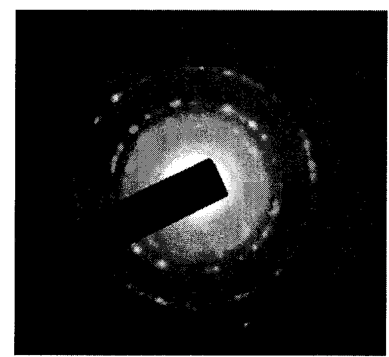 Rod-like one-dimensional polycrystalline gamma-Al2O3 nanocrystal grains and preparation method thereof