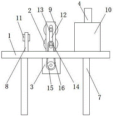 Universal type construction steel bar straightening and cutting machine and use method thereof