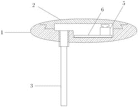 A rake structure thermal flow field measurement device