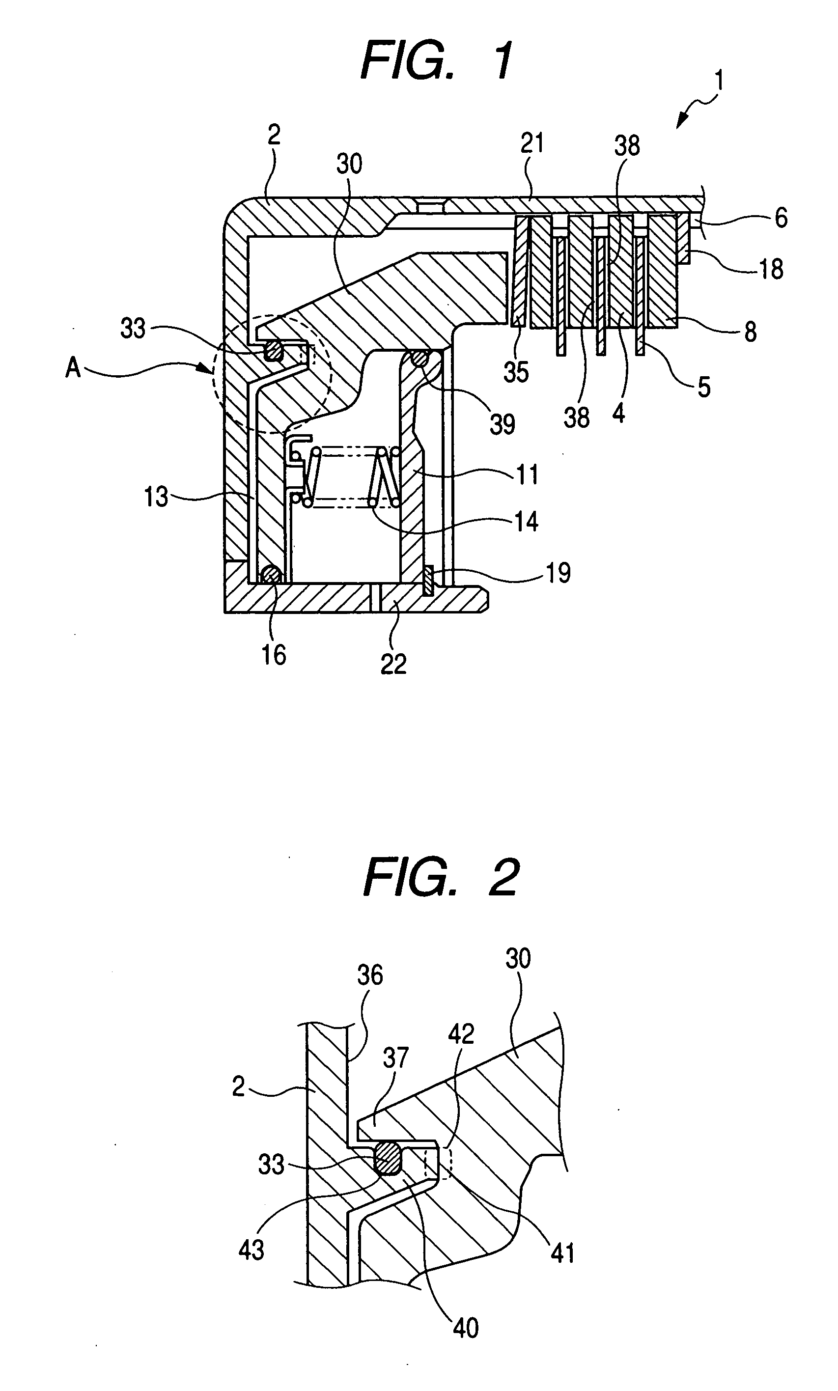 Wet type multi-plate clutch