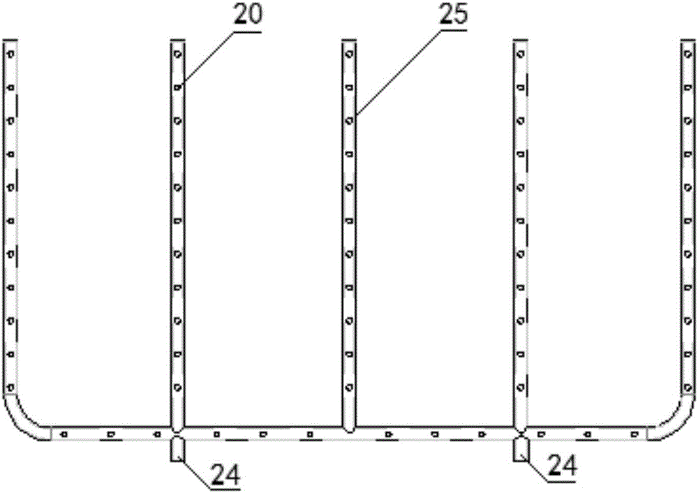 Multistage variable-pressure pulse washing system and washing method thereof