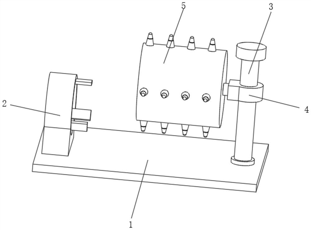 Metal part polishing device