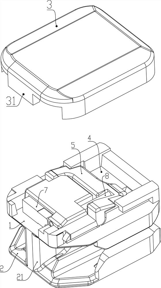 Self-locking puller for zipper and zipper