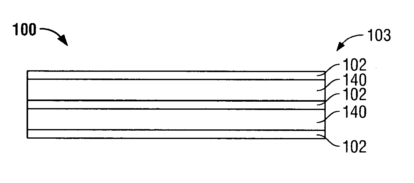 Bonded three dimensional metal laminate structure and method