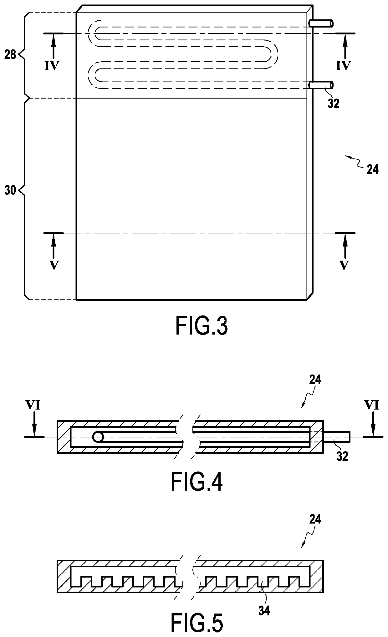 Fuel cell provided with a temperature-control system and method for thermal control of the cell