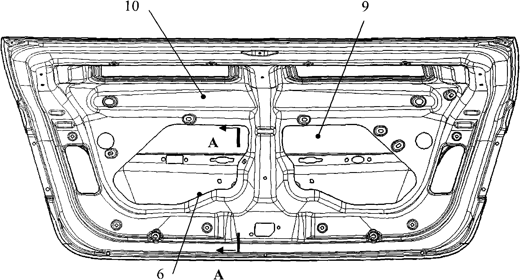 Car runk assembly