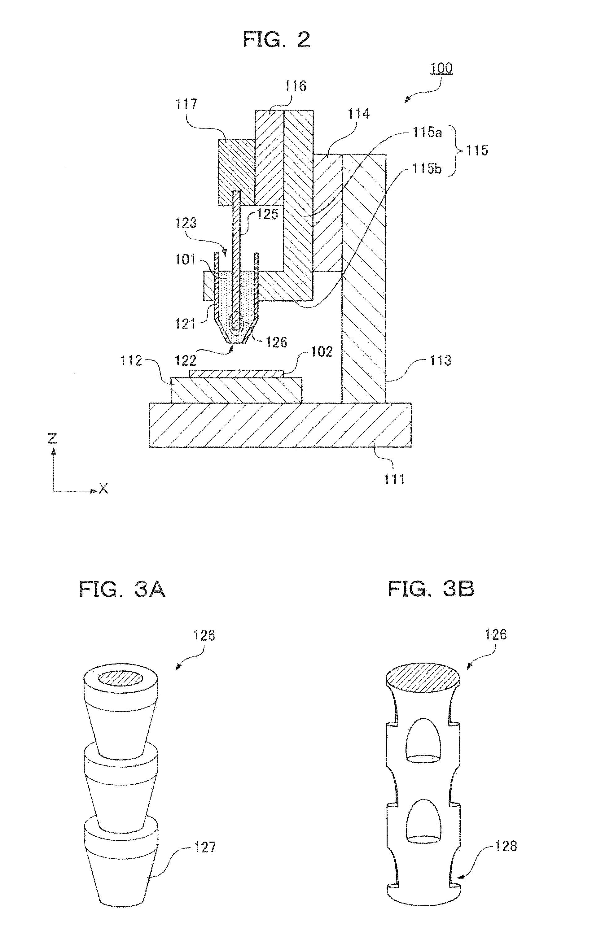 Paste dispenser for applying paste containing fillers using nozzle with pin and application method using the same