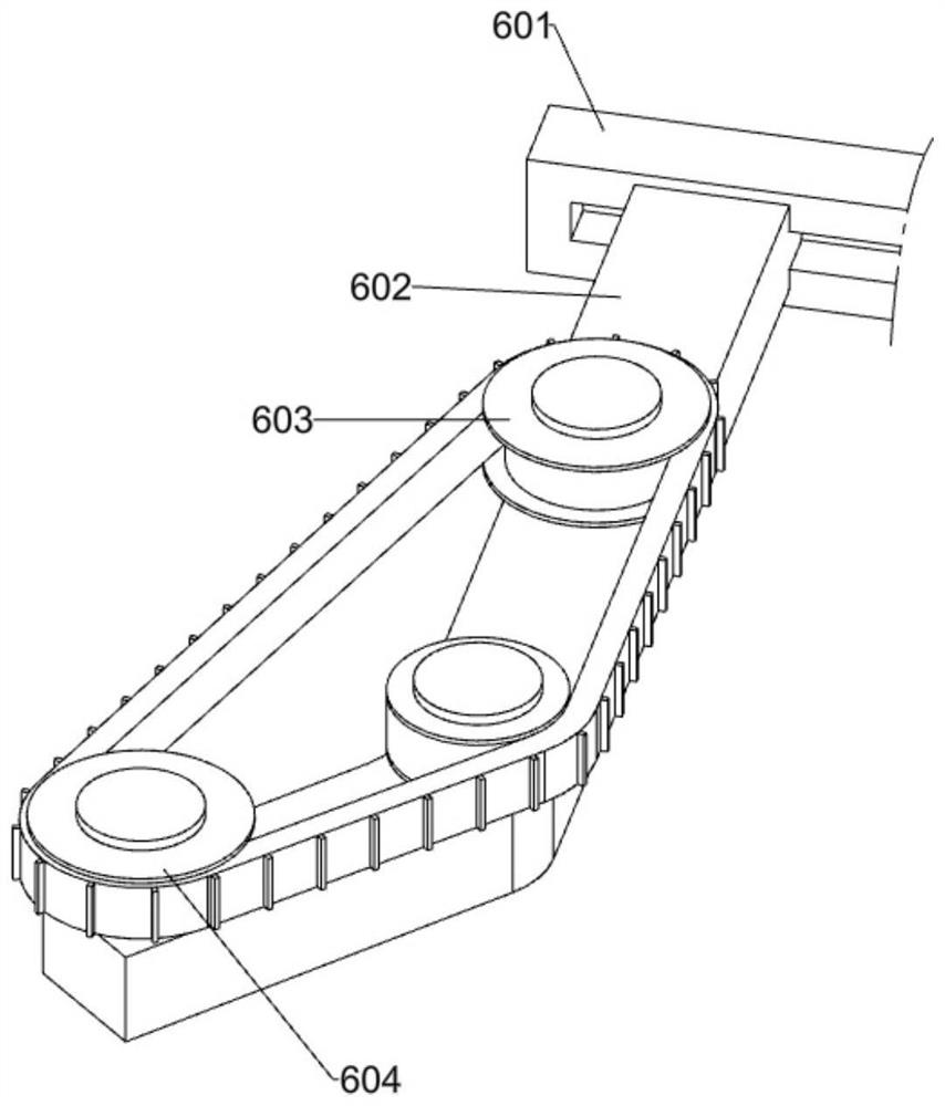 High-voltage line inspection device with foreign matter cleaning function