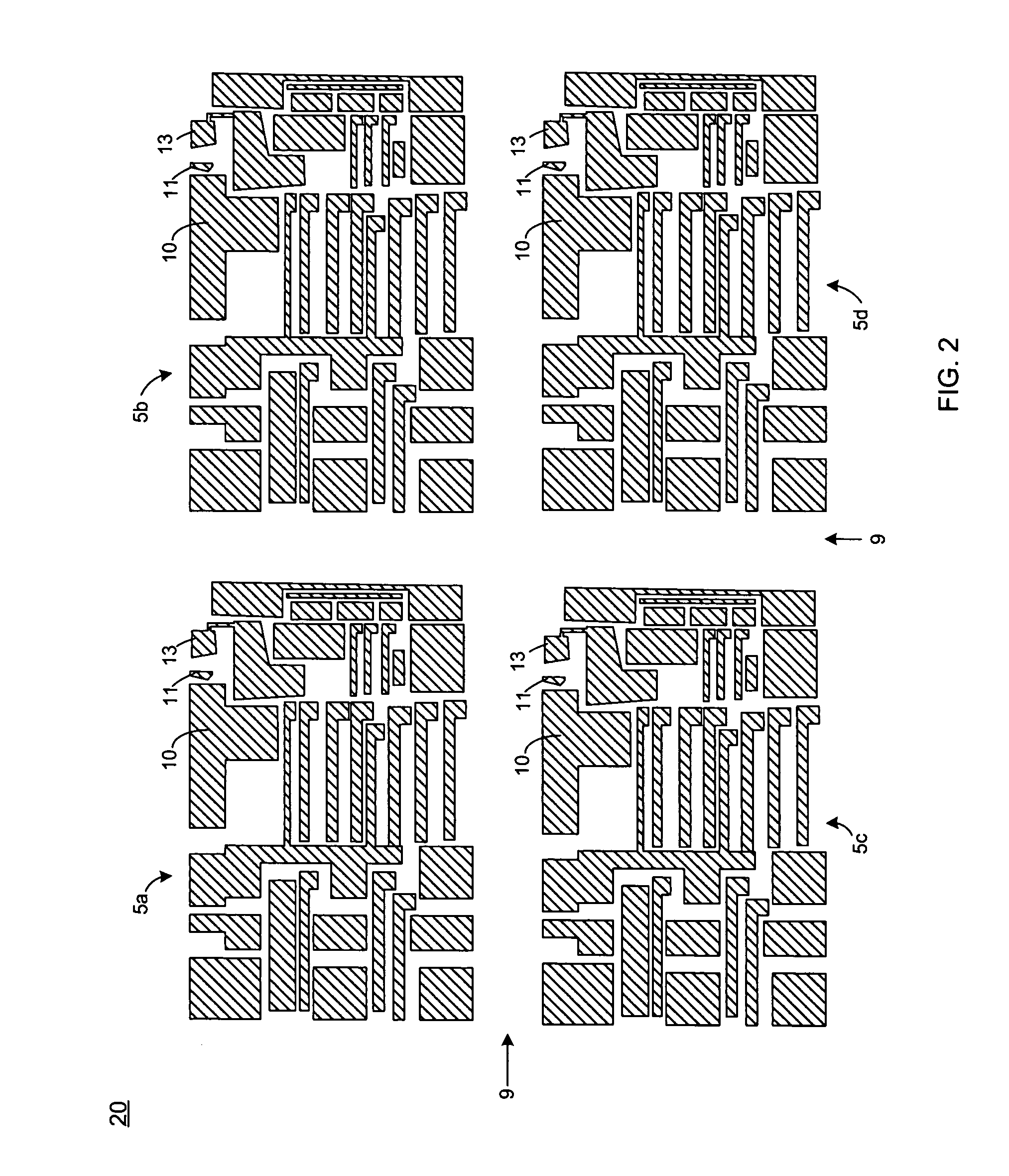 Photomask with reduced electrostatic discharge defects