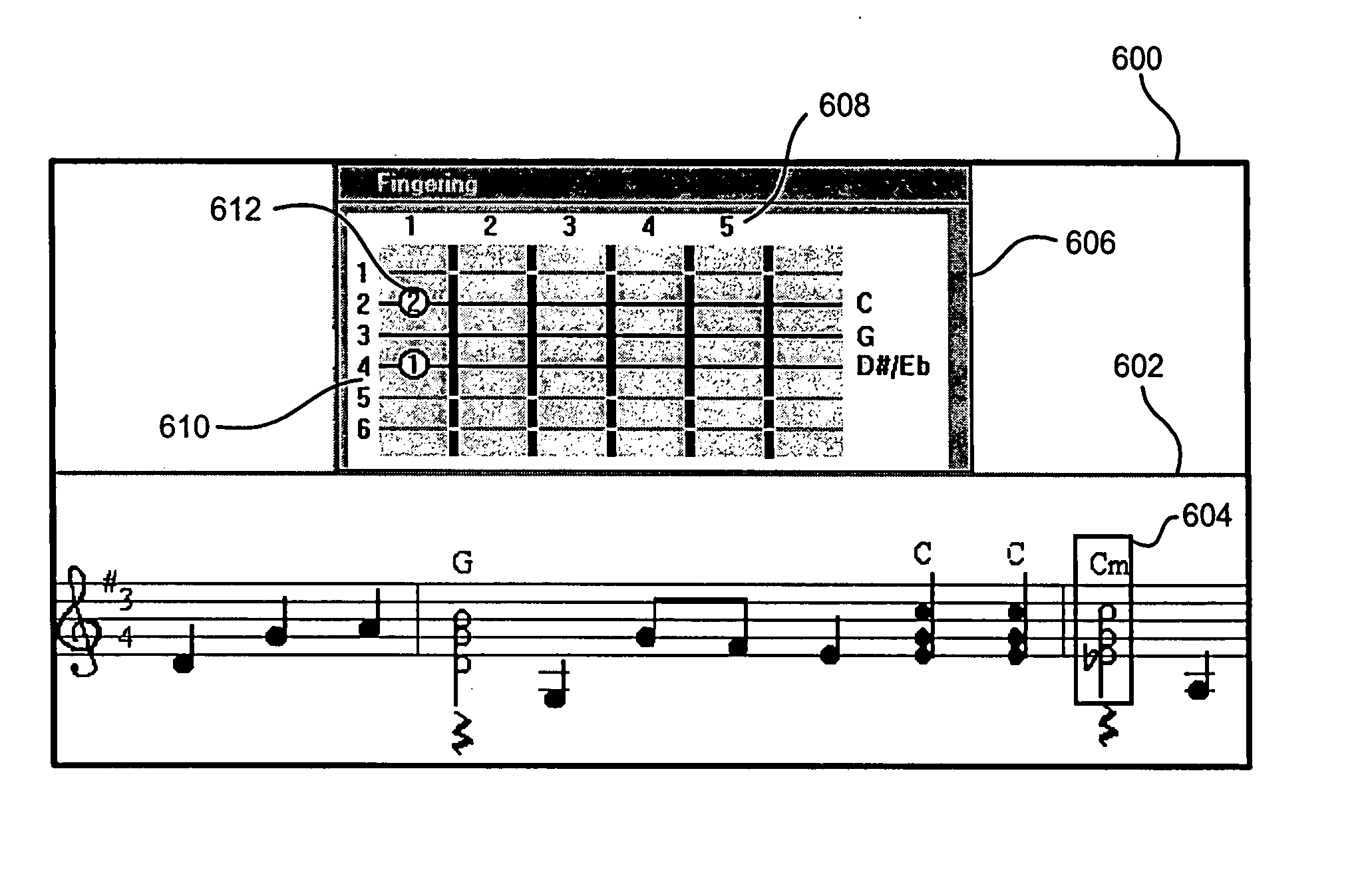 Method of automated musical instrument finger finding