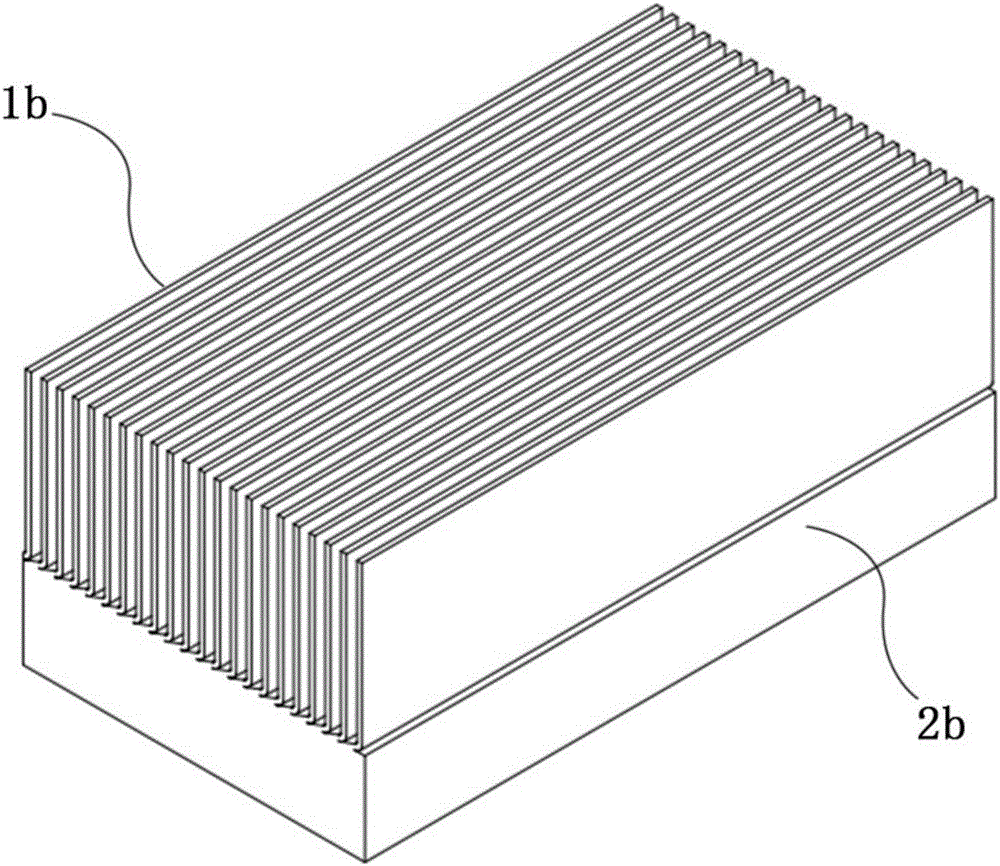 Welding structure and method for vacuum brazing of metal plates and metal fins