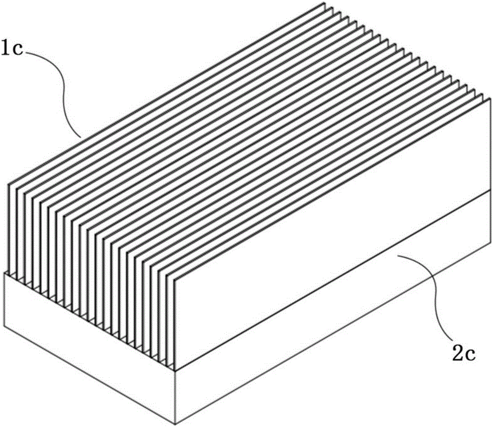 Welding structure and method for vacuum brazing of metal plates and metal fins