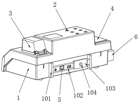 Detection device based on blood coagulation and platelet function analyzer