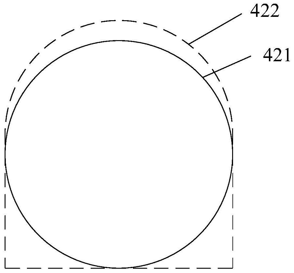 Flood discharge structure of concrete gravity dam