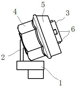 A scale-adjustable two-way synchronous compression experiment in-situ observation device