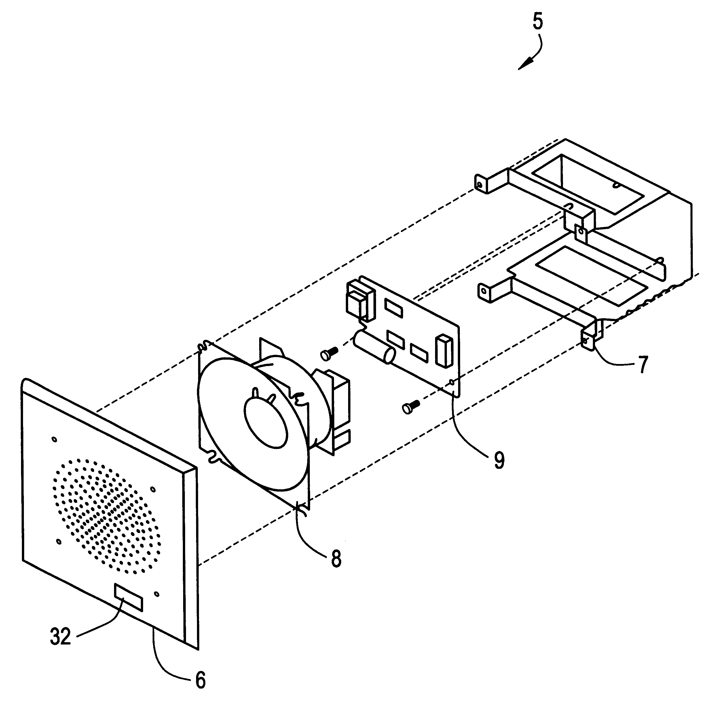 Silenceable speaker with pre-announce tone detection